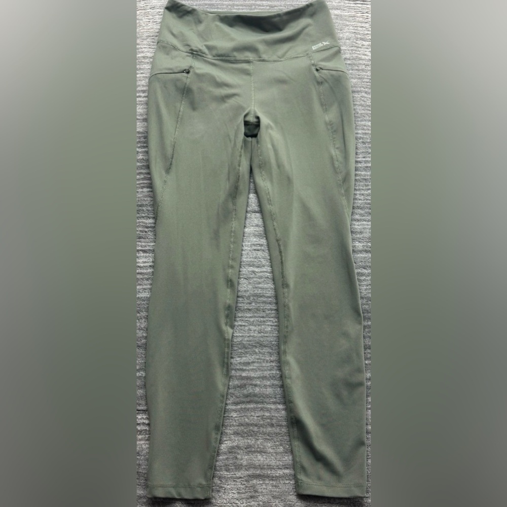 Eddie Bauer-Women’s Trail Pant Leggings Active Workout Gym Running Green Sz M